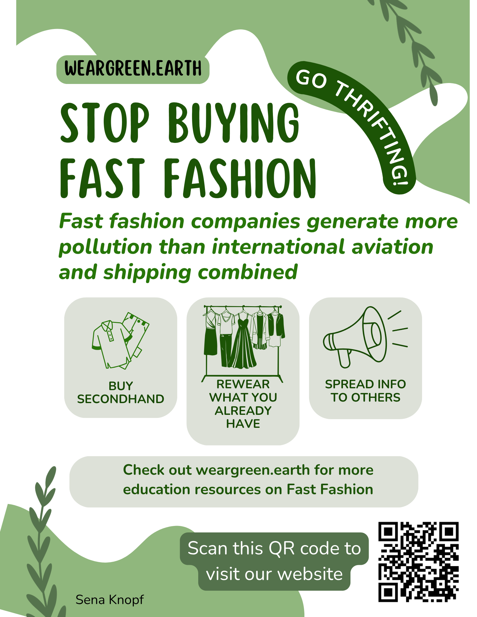 Wear Green Flyer (1) Wear Green Flyer